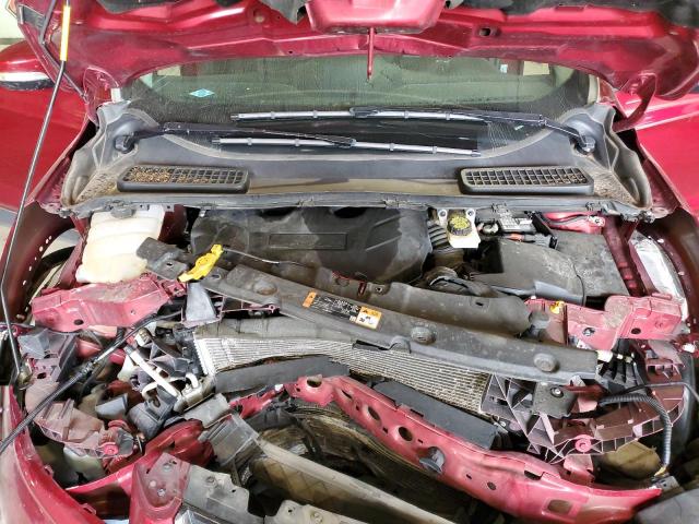 1FMCU9J93GUC87464 - 2016 FORD ESCAPE TITANIUM RED photo 11
