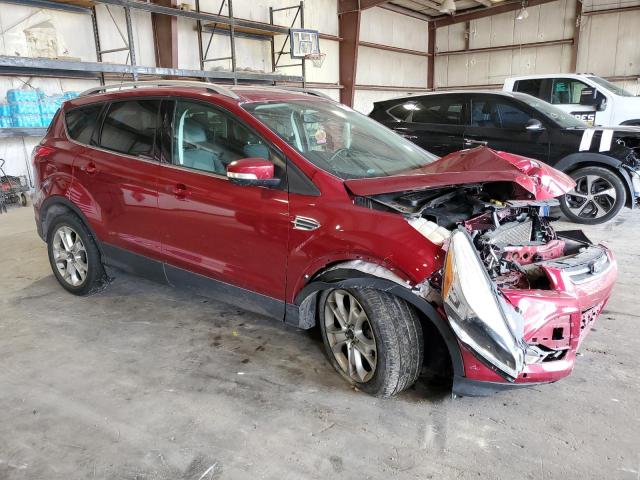 1FMCU9J93GUC87464 - 2016 FORD ESCAPE TITANIUM RED photo 4