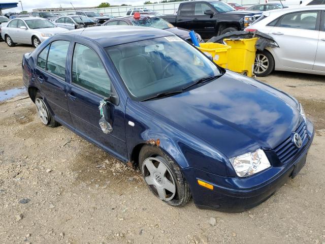 3VWSP69M02M108483 - 2002 VOLKSWAGEN JETTA GLS TDI BLUE photo 4