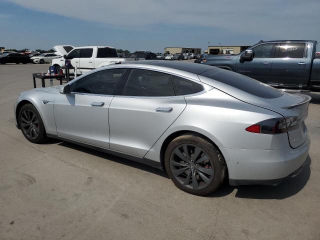 5YJSA1H12EFP60271 - 2014 TESLA MODEL S ვერცხლისფერი ფოტო 2