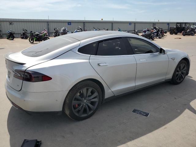 5YJSA1H12EFP60271 - 2014 TESLA MODEL S ვერცხლისფერი ფოტო 3