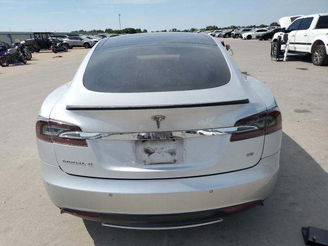 5YJSA1H12EFP60271 - 2014 TESLA MODEL S ვერცხლისფერი ფოტო 6