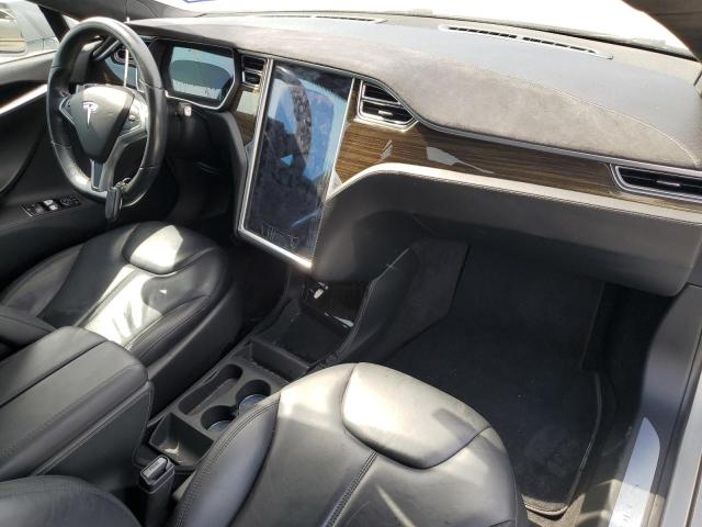 5YJSA1H12EFP60271 - 2014 TESLA MODEL S ვერცხლისფერი ფოტო 8