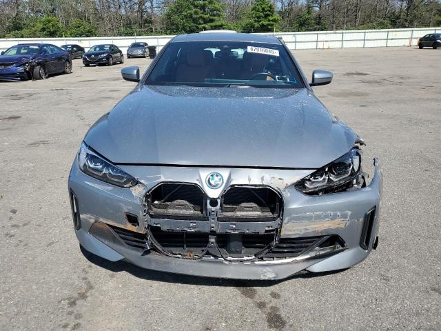 WBY43AW0XPFR35585 - 2023 BMW I4 EDRIVE 35 GRAY photo 5