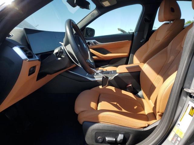 WBY43AW0XPFR35585 - 2023 BMW I4 EDRIVE 35 GRAY photo 7