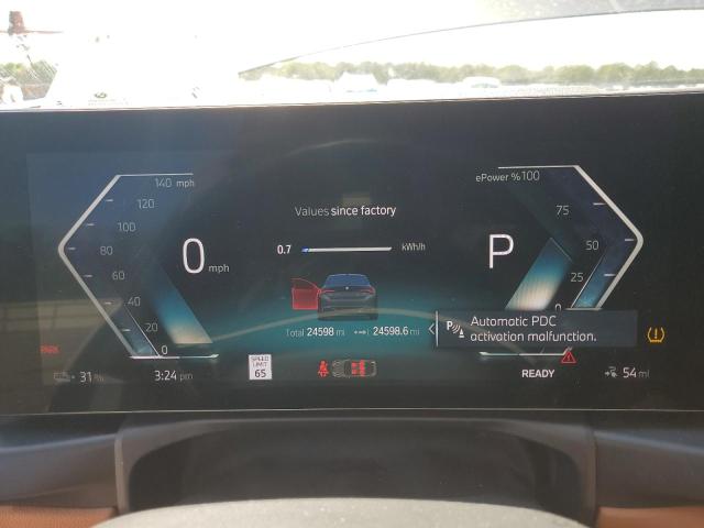 WBY43AW0XPFR35585 - 2023 BMW I4 EDRIVE 35 GRAY photo 9