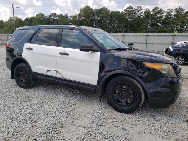 1FM5K8AR9DGC20824 - 2013 FORD EXPLORER POLICE INTERCEPTOR 双色 照片 4