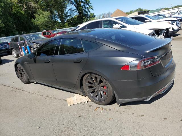 5YJSA1H25EFP65764 - 2014 TESLA MODEL S Սև լուսանկար 2