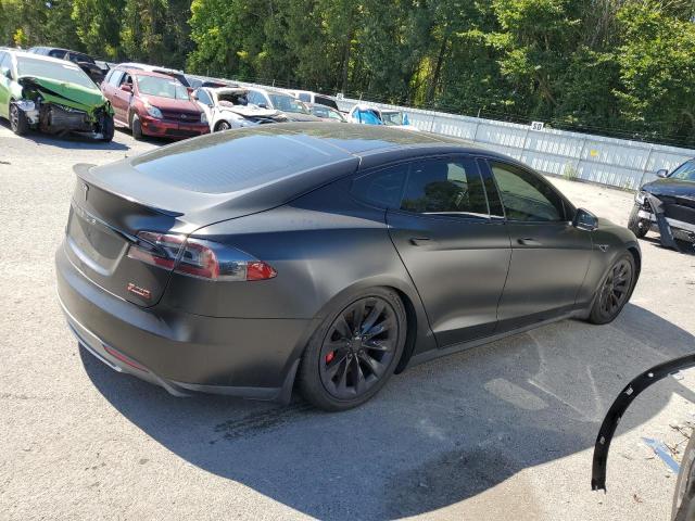 5YJSA1H25EFP65764 - 2014 TESLA MODEL S Սև լուսանկար 3