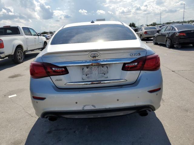 JN1BY1AR0FM560478 - 2015 INFINITI Q70 3.7 SILVER photo 6