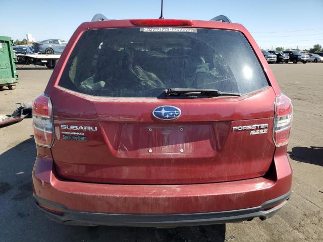 JF2SJADC5FH485294 - 2015 SUBARU FORESTER 2.5I PREMIUM RED photo 6