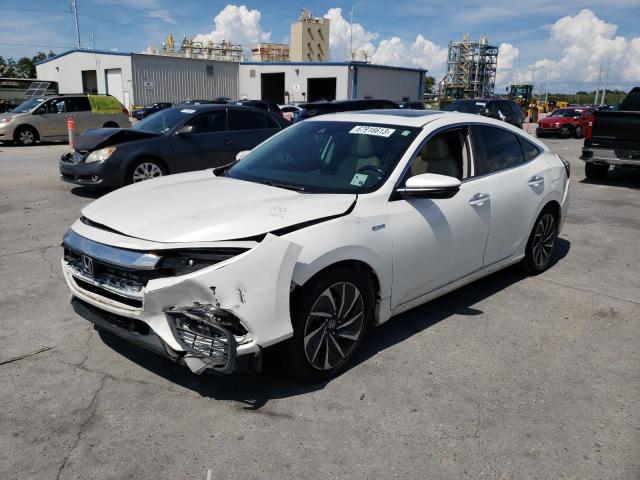 19XZE4F95KE001211 - 2019 HONDA INSIGHT TOURING WHITE photo 1