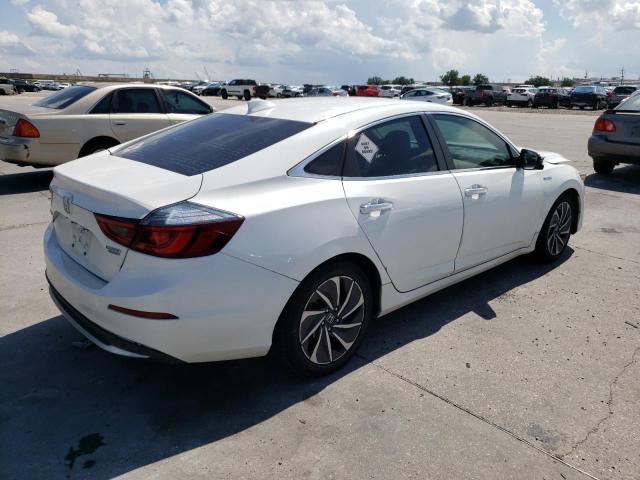 19XZE4F95KE001211 - 2019 HONDA INSIGHT TOURING WHITE photo 3