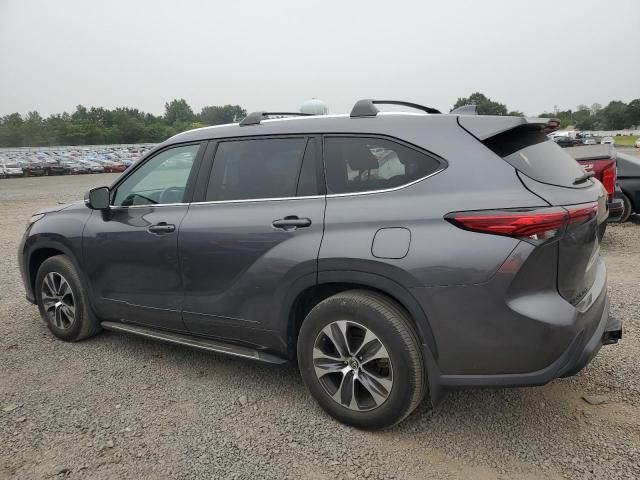 5TDHZRBH1MS556305 - 2021 TOYOTA HIGHLANDER XLE ნაცრისფერი ფოტო 2