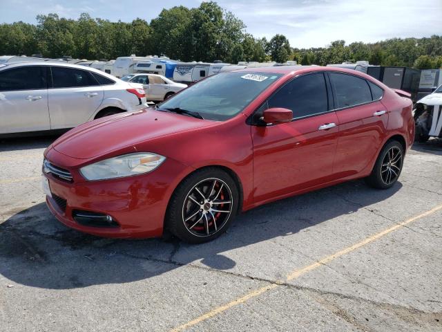 1C3CDFCB7ED671798 - 2014 DODGE DART LIMITED RED photo 1