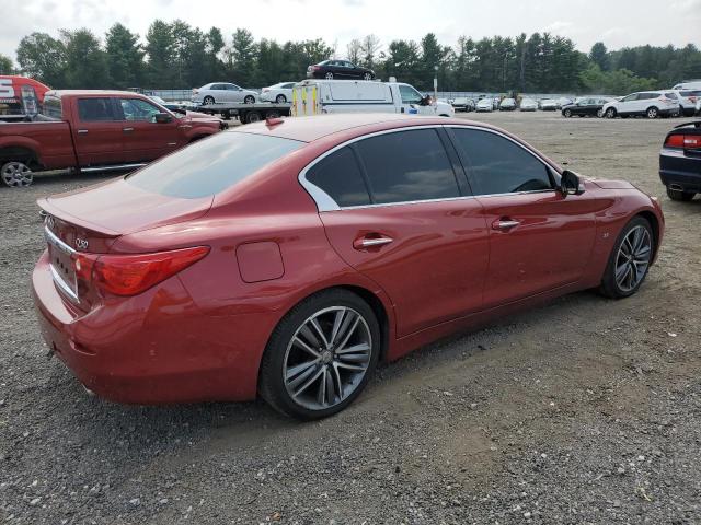 JN1BV7AR6FM416493 - 2015 INFINITI Q50 BASE MAROON photo 3