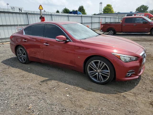 JN1BV7AR6FM416493 - 2015 INFINITI Q50 BASE MAROON photo 4