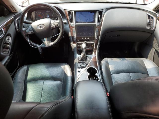 JN1BV7AR6FM416493 - 2015 INFINITI Q50 BASE MAROON photo 8