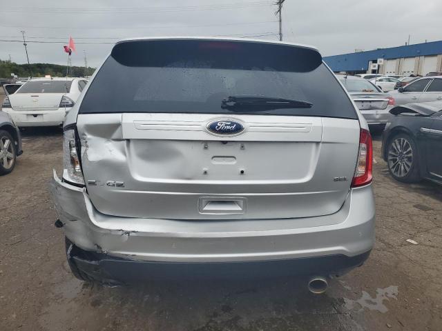 2FMDK3JC7DBC64080 - 2013 FORD EDGE SEL SILVER photo 6