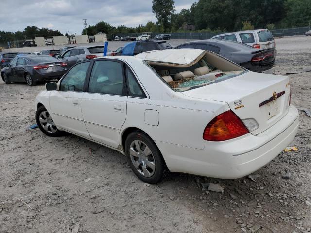 4T1BF28B9YU066085 - 2000 TOYOTA AVALON XL/ XL WHITE photo 2