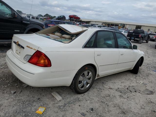 4T1BF28B9YU066085 - 2000 TOYOTA AVALON XL/ XL WHITE photo 3