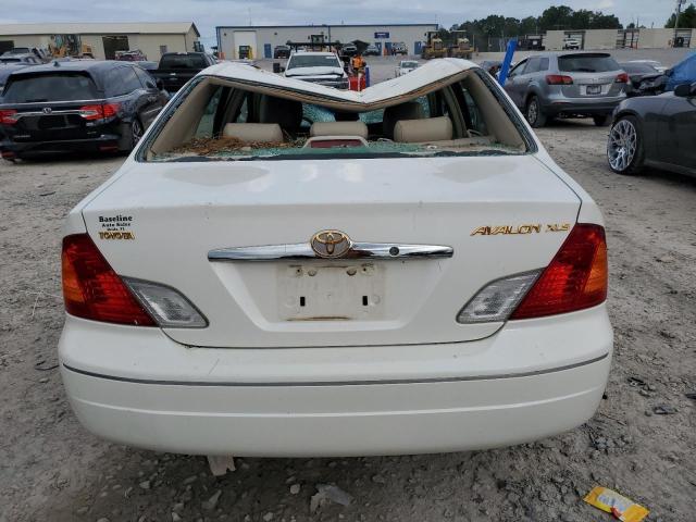 4T1BF28B9YU066085 - 2000 TOYOTA AVALON XL/ XL WHITE photo 6