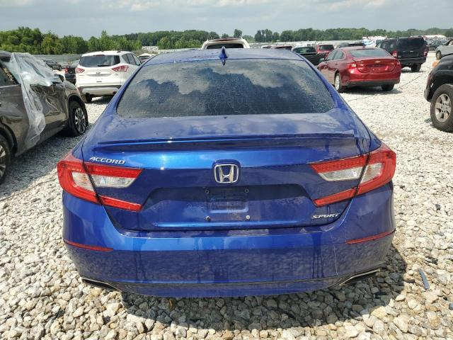 1HGCV1F31JA193374 - 2018 HONDA ACCORD SPORT Mavi foto 6