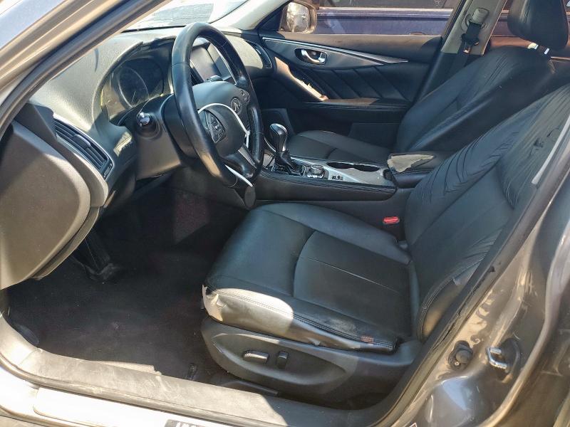JN1BV7AP4EM692569 - 2014 INFINITI Q50 BASE ნაცრისფერი ფოტო 7