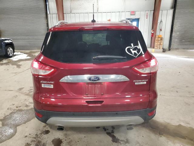 1FMCU0JX7EUB00069 - 2014 FORD ESCAPE TITANIUM RED photo 6