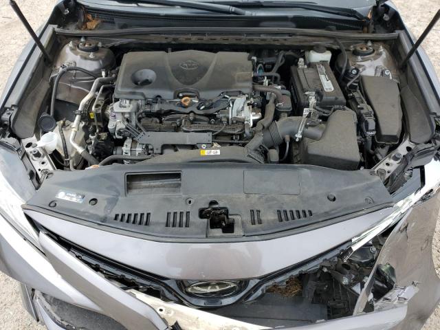 4T1B11HK7KU761813 - 2019 TOYOTA CAMRY L GRAY photo 11