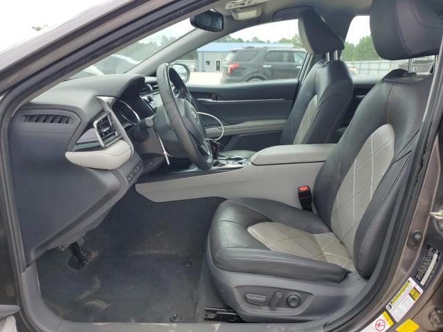 4T1B11HK7KU761813 - 2019 TOYOTA CAMRY L GRAY photo 7