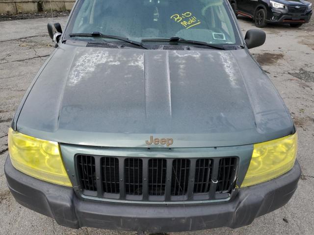 1J4GW48S74C226951 - 2004 JEEP GRAND CHEROKEE LAREDO მწვანე ფოტო 12