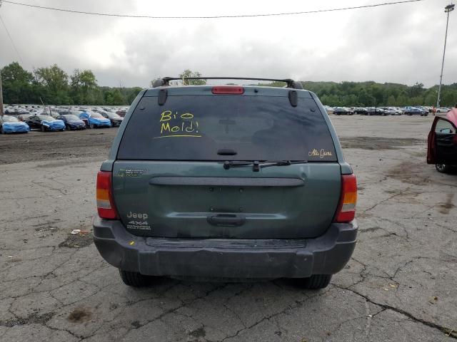 1J4GW48S74C226951 - 2004 JEEP GRAND CHEROKEE LAREDO მწვანე ფოტო 6