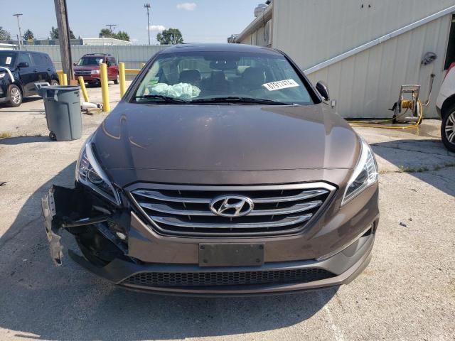 5NPE34AFXGH390285 - 2016 HYUNDAI SONATA SPORT BROWN photo 5