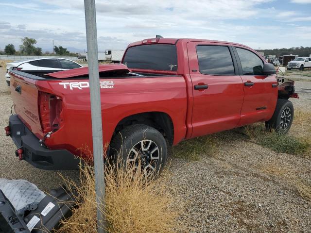 5TFDY5F17LX884022 - 2020 TOYOTA TUNDRA CREWMAX SR5 RED photo 3