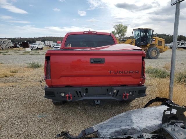 5TFDY5F17LX884022 - 2020 TOYOTA TUNDRA CREWMAX SR5 RED photo 6