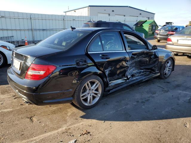 WDDGF8BB5CR194430 - 2012 MERCEDES-BENZ C 300 4MATIC BLACK photo 3