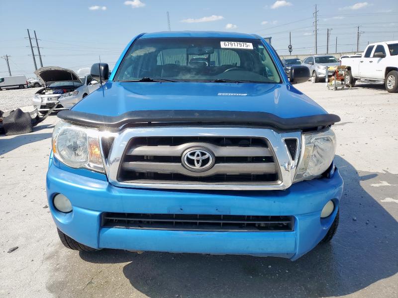 3TMLU42N79M028115 - 2009 TOYOTA TACOMA DOUBLE CAB BLUE photo 5