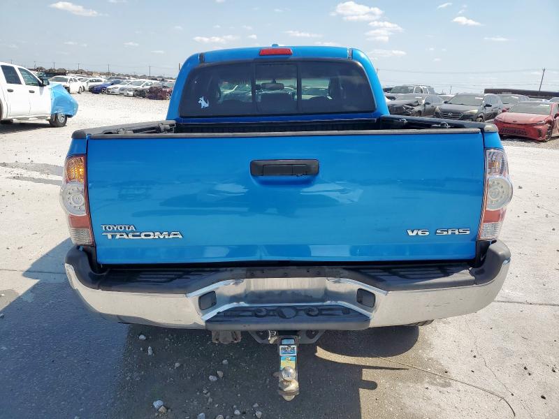3TMLU42N79M028115 - 2009 TOYOTA TACOMA DOUBLE CAB BLUE photo 6