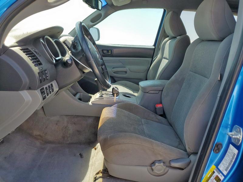 3TMLU42N79M028115 - 2009 TOYOTA TACOMA DOUBLE CAB BLUE photo 7