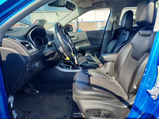 3C4NJDBB8JT355849 - 2018 JEEP COMPASS LATITUDE BLUE photo 7