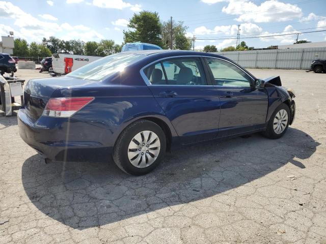 1HGCP26398A163999 - 2008 HONDA ACCORD LX BLUE photo 3