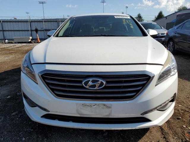 5NPE24AA1GH423844 - 2016 HYUNDAI SONATA ECO WHITE photo 5