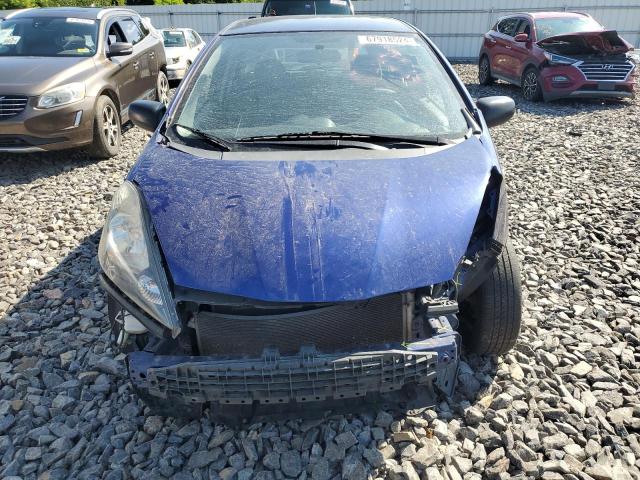 JHMGE8G26AS016049 - 2010 HONDA FIT BLUE photo 5