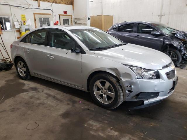 1G1PC5SB2E7344826 - 2014 CHEVROLET CRUZE LT SILVER photo 4