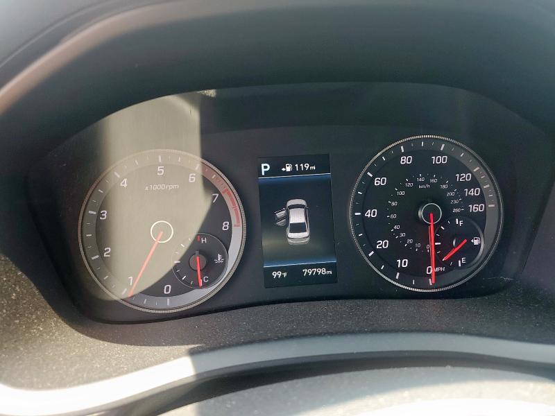 5NPE34AB3JH684292 - 2018 HYUNDAI SONATA SPORT Silber Foto 9