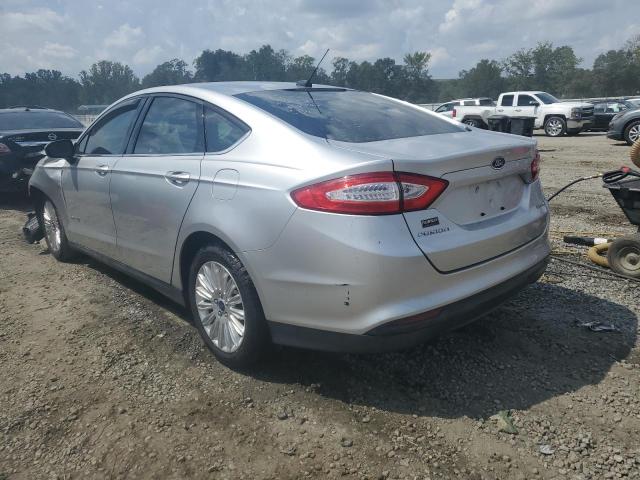 3FA6P0UU2ER173339 - 2014 FORD FUSION S HYBRID SILVER photo 2