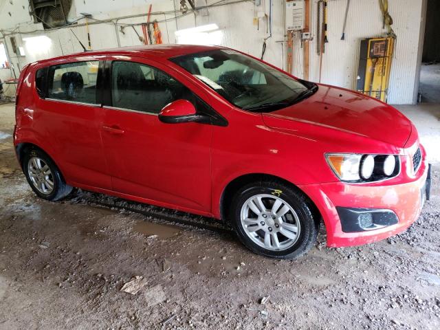 1G1JC6SH7D4171627 - 2013 CHEVROLET SONIC LT RED photo 4