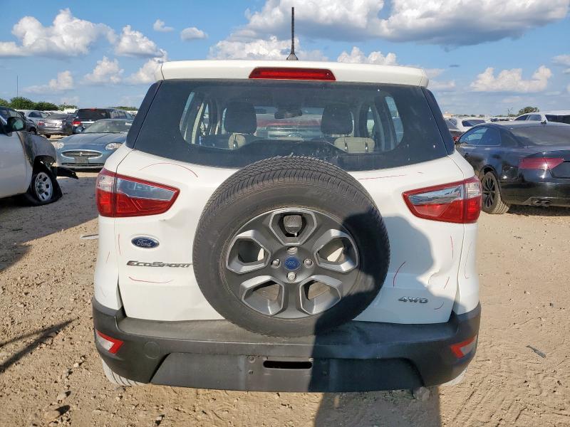 MAJ6P1SL9JC245596 - 2018 FORD ECOSPORT S 白色 照片 6