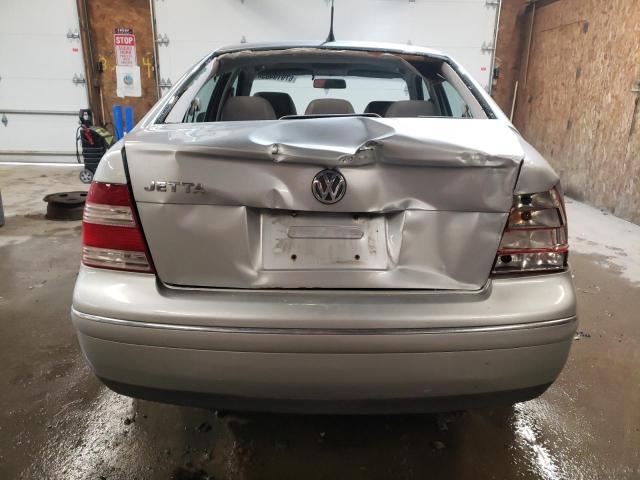 3VWSK69M14M025629 - 2004 VOLKSWAGEN JETTA GLS SILVER photo 6